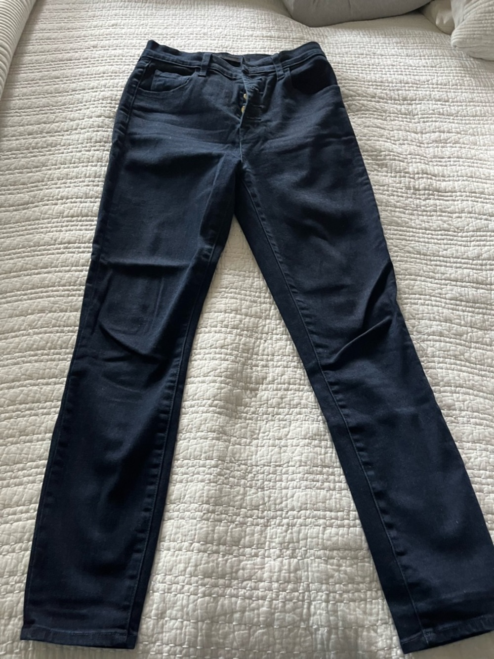 J Brand Lillie High Rise Crop Skinny - dark blue size 26 inseam 26”